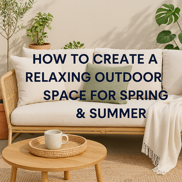 How to Create a Relaxing Outdoor Space for Spring & Summer