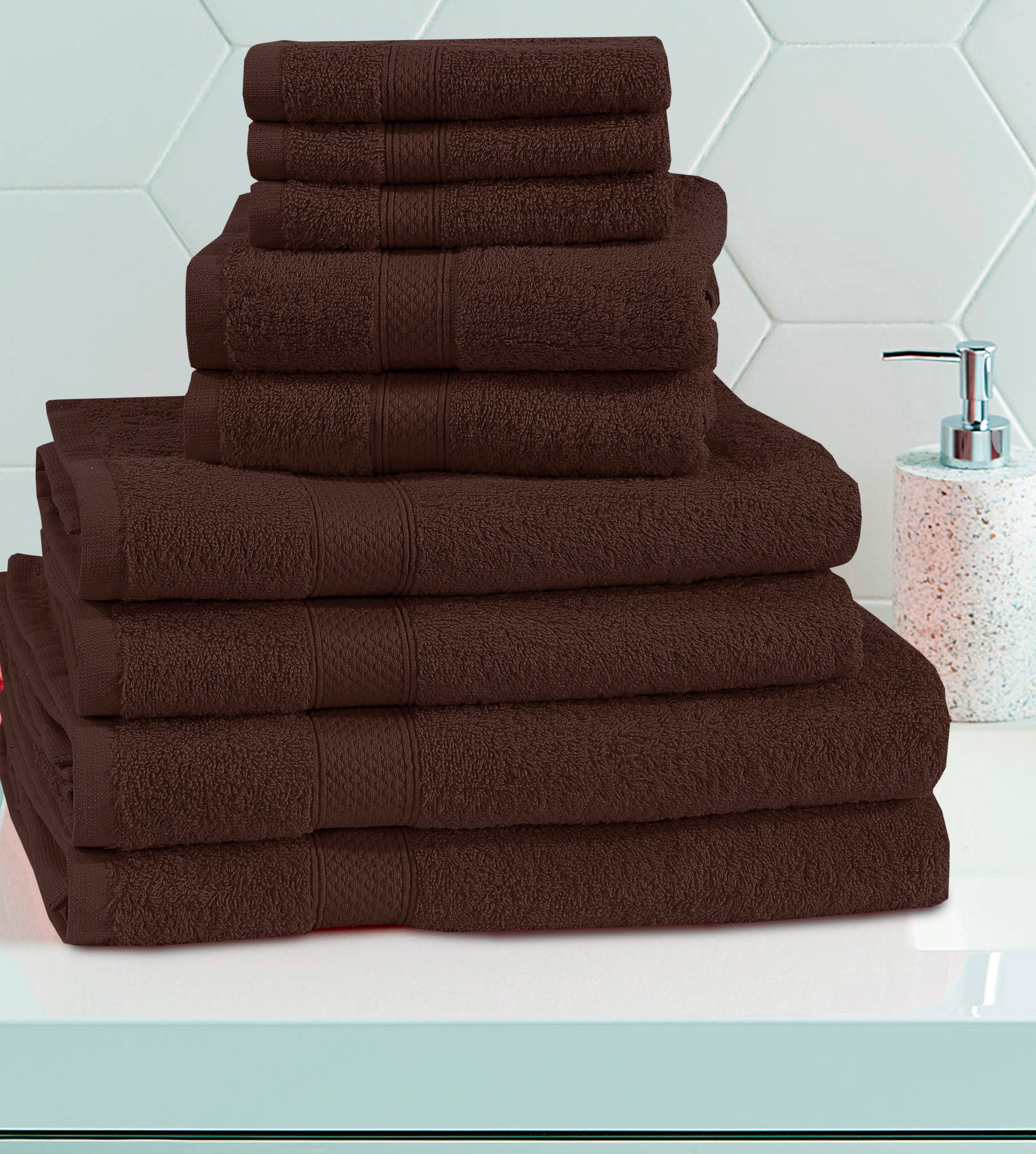 Luxury 8-Piece Towel Bale Set – 600 GSM Flossy Cotton - Cotton Haven