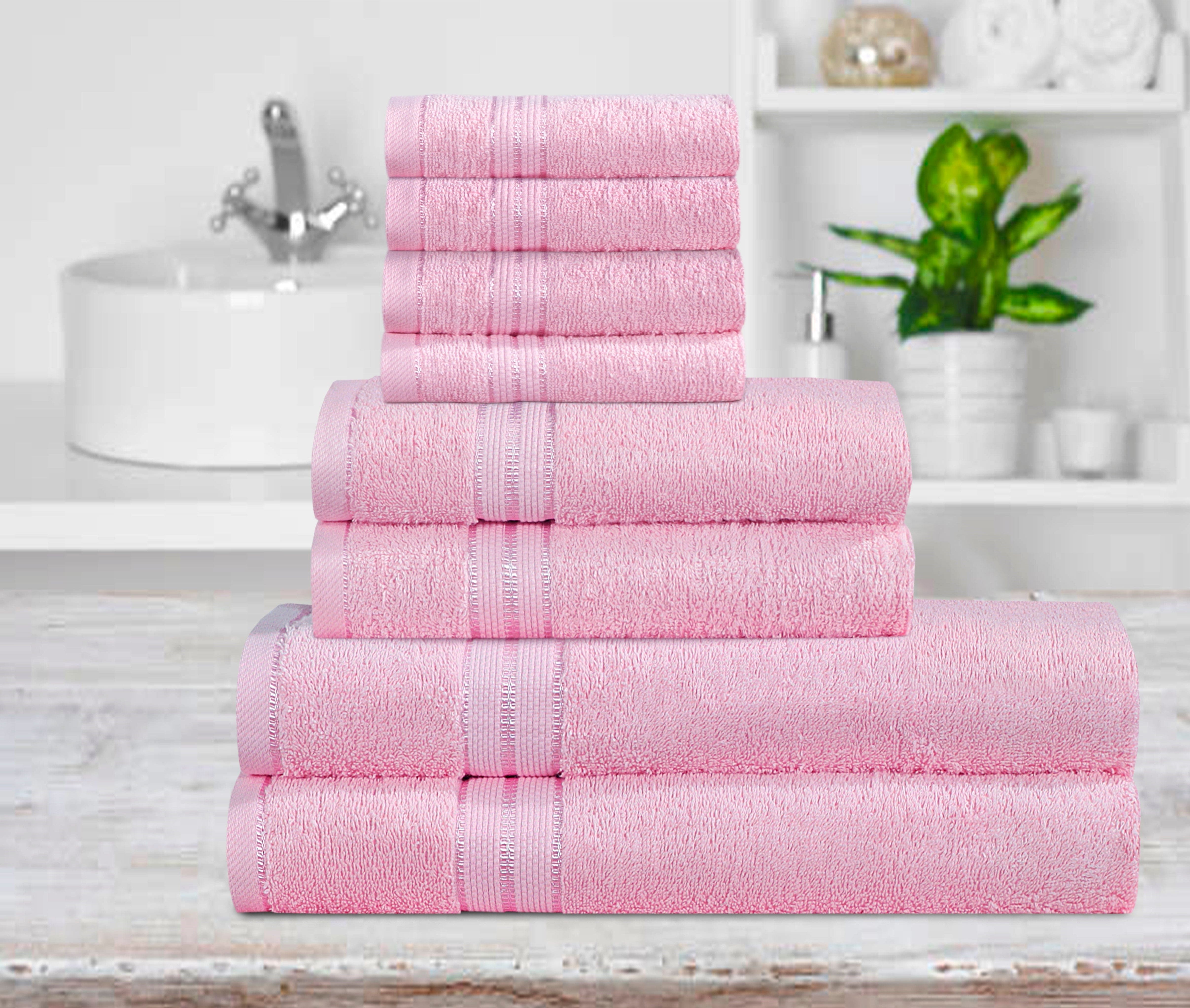 Luxury 8-Piece Towel Bale Set – 600 GSM Flossy Cotton - Cotton Haven