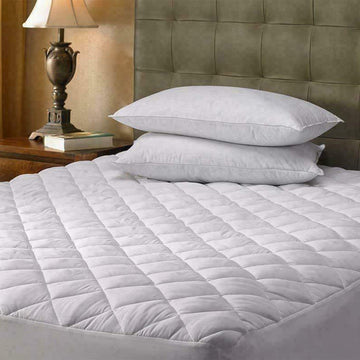 Extra Deep Luxury Quilted Waterproof Mattress Protector with 30cm Elasticated Sides for Unmatched Comfort & Hygiene – Cotton Haven