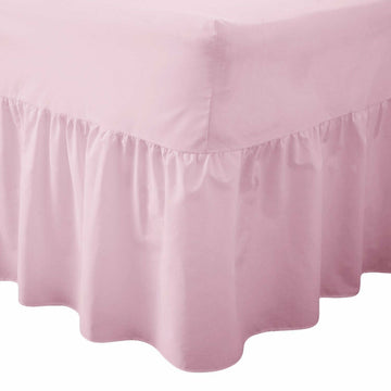 Exquisite Polycotton Fitted Valance Sheet – Elegant, Elasticated Bed Valance for a Refined Look – Cotton Haven