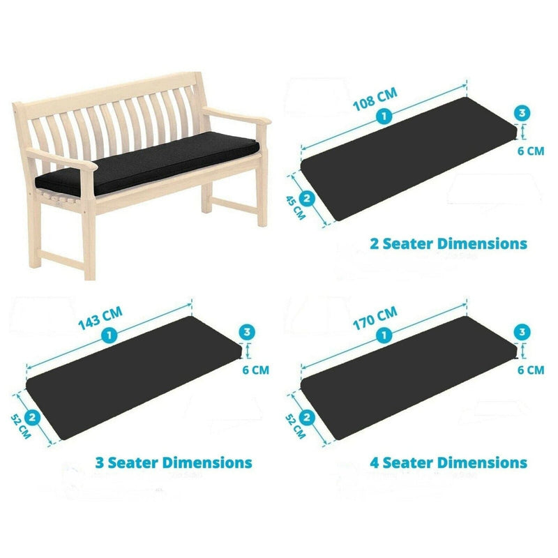 Garden Bench Pads - Cotton Haven