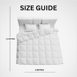 Hotel-Quality Duvet All Sizes – 13.5, 15 TOG | Extra Warm & Anti-Allergic - Cotton Haven