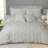 Pintuck Duvet Set with Sheet - Cotton Haven