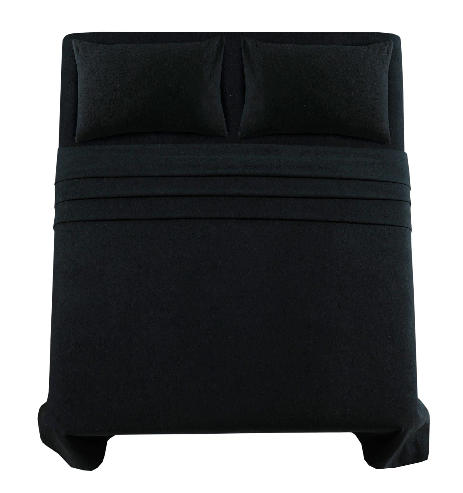 Luxury Linen Flannelnet  Fitted Sheet – Deep Pocket Collection for Queen, King & Super King Beds -  Cotton Haven