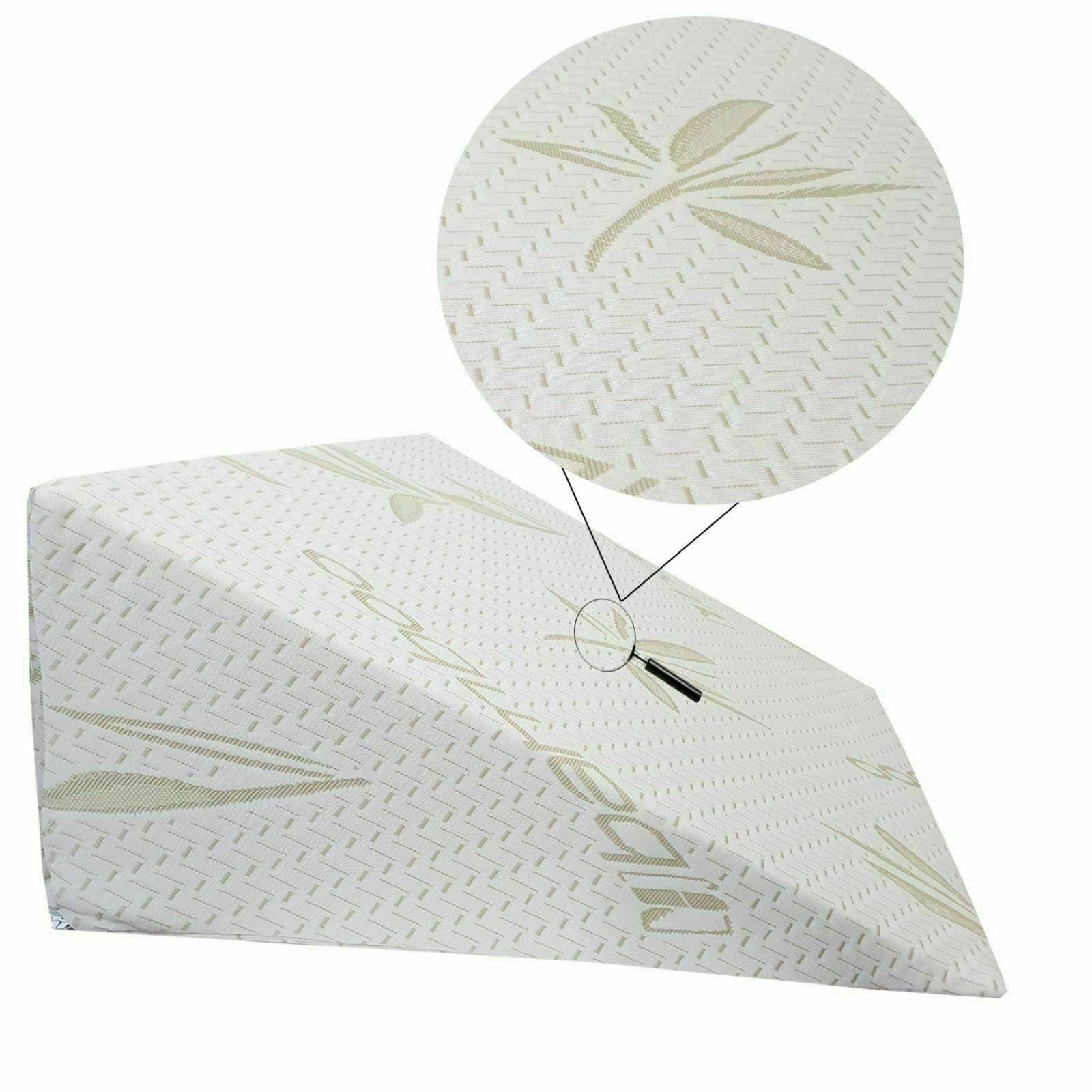 Bamboo Wedge Pillow – Premium Bamboo Bed Wedge with Relax Home Life Options, Triangle & Full-Length Designs, Featuring Bamboo Cover – Cotton Haven