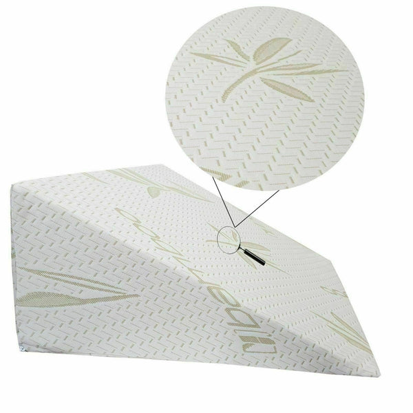 Bamboo Wedge Pillow - Cotton Haven