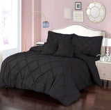 Pintuck Duvet Set with Sheet - Cotton Haven