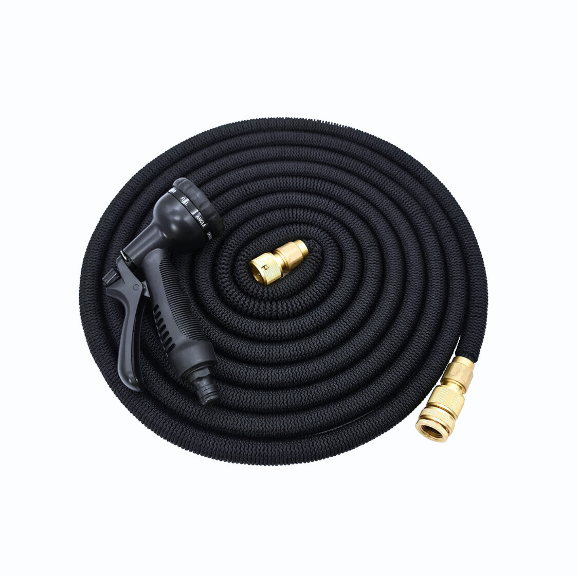 Expandable Flexible Garden Hose Pipe – 100FT/200FT with 8-Mode Spray Gun & Brass Fittings | Leakproof, No-Kink | UK Seller - Cotton Haven
