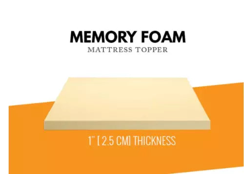 Premium UK-Made Orthopedic Memory Foam Mattress Topper – Best Bed Topper for Back Pain & Superior Comfort, Available in Multiple Sizes – Cotton Haven