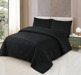 Pinsonic Solid Colour Bed Spreads Double King with Sheet Optional- Cotton Haven