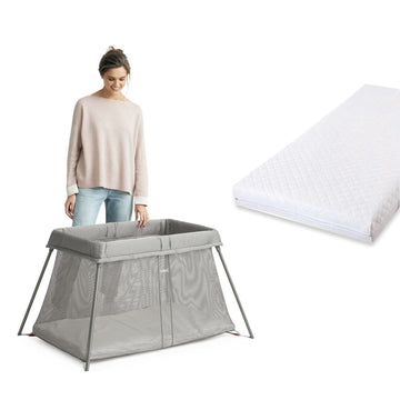 Premium Travel Cot Bed Mattress – Extra Soft, Hygienic & Versatile | Best Cot Mattress & Cot Mattress Protector for Travel, Folding & Camping Cot Setups | Fast UK Delivery – Cotton Haven